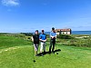 2014-04-27 Praia Del Rey GC, hål 15, Björn Younger Carlsson, Tommy Lindh och Henrik Ericson